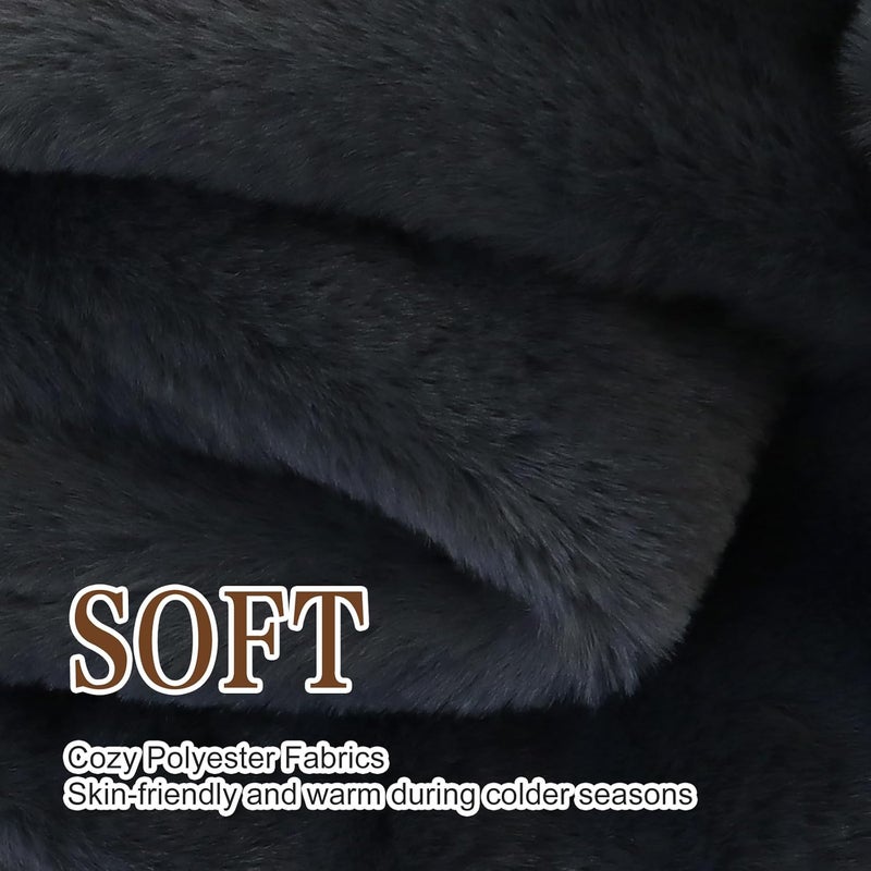 YATANAM Girls Scarf Fuzzy Fleece Kids Scarves Winter Warm Scarf Toddler Adjustable Soft Neck Warmer - Image 2